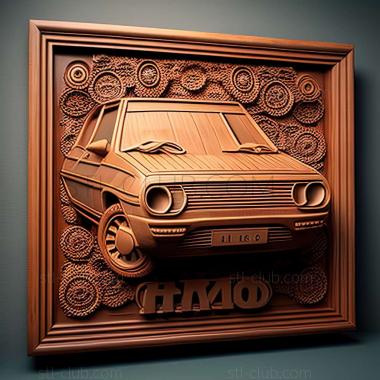 3D модель Fiat Ritmo (STL)